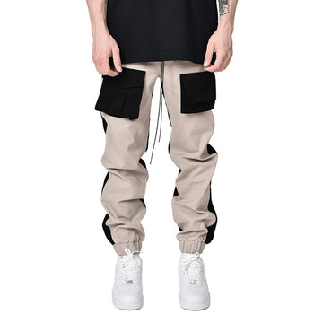 Cargo Pants for Men Streetwear Hip Hop Casual Pockets Trousers Men Harajuku Fashion Loose Pant aidase-shop